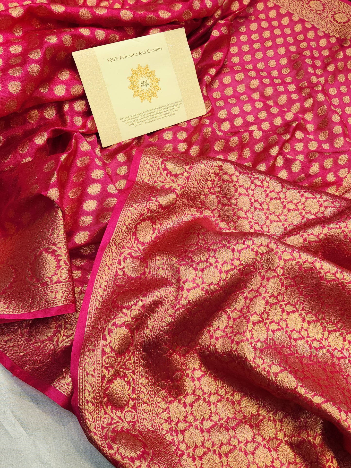 Khaddi Booti Georgette Silk Saree