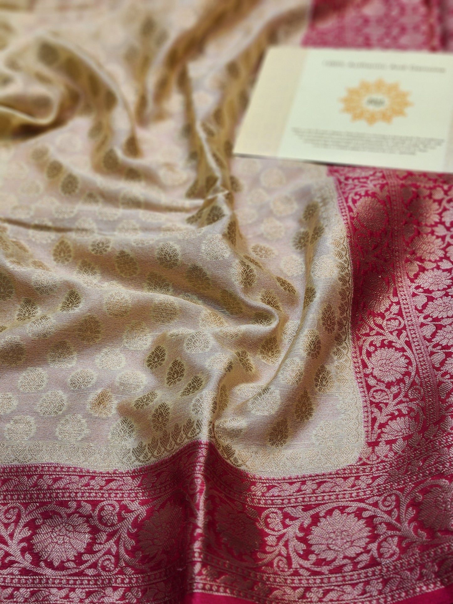 Khaddi Booti Georgette Silk Saree