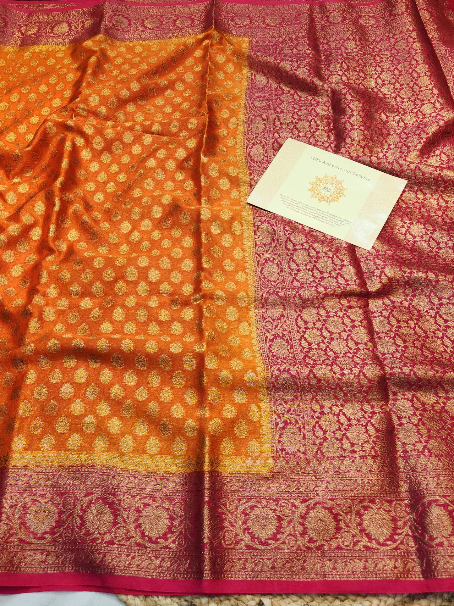 Khaddi Booti Georgette Silk Saree