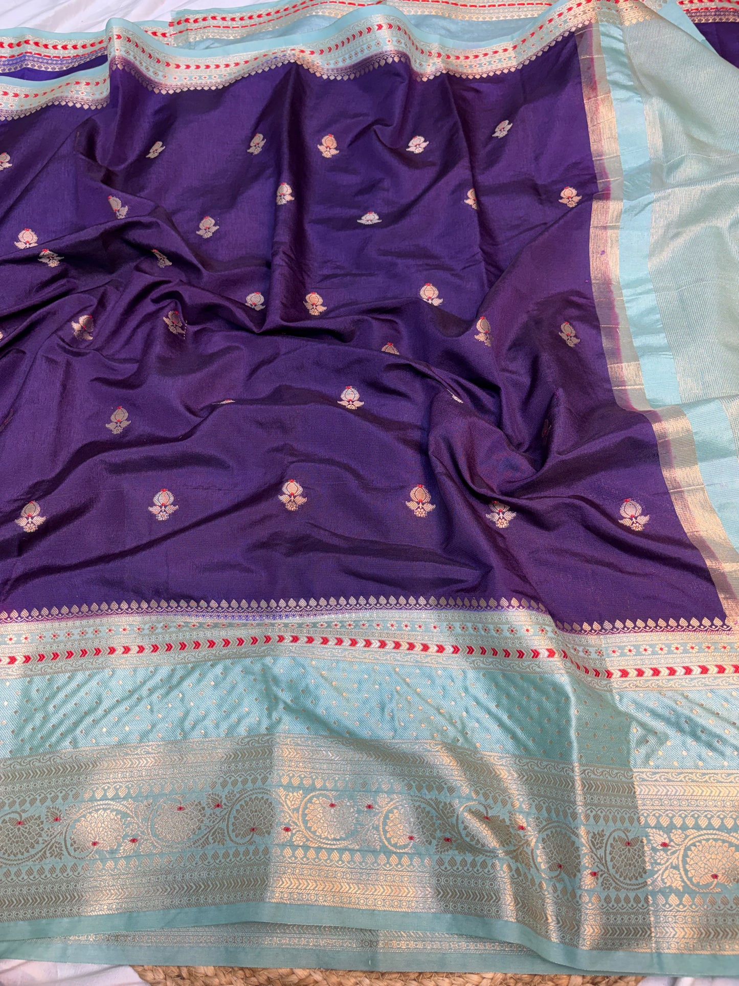Raw Mango Silk Saree