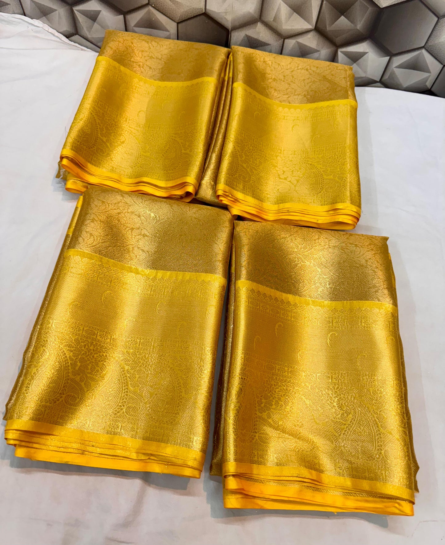 CELEB INSPIRED TISSUE SILK KANJIVARAM BROCADE SAREE