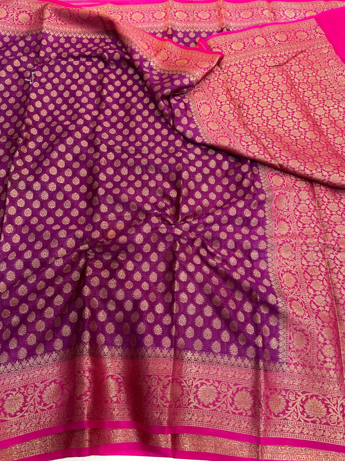 Khaddi Booti Georgette Silk Saree