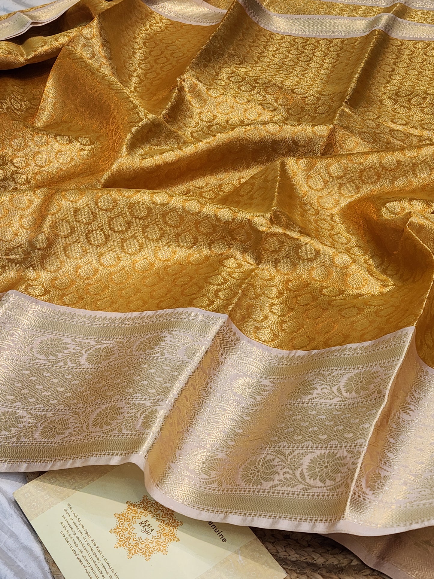 TISSUE SILK BROCADE SAREE
