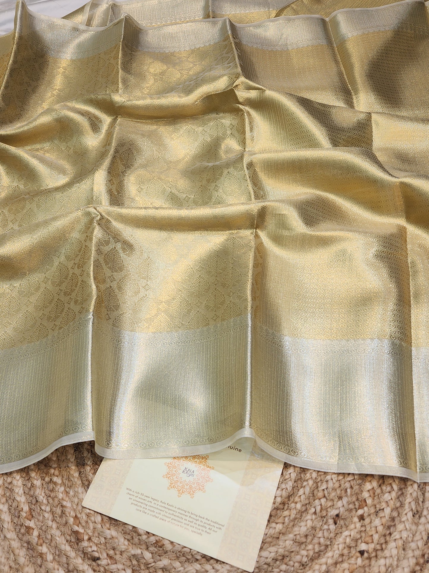 TISSUE SILK BROCADE SAREE