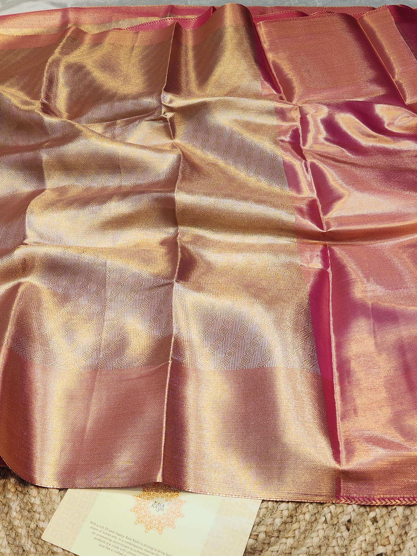 TISSUE SILK BROCADE SAREE