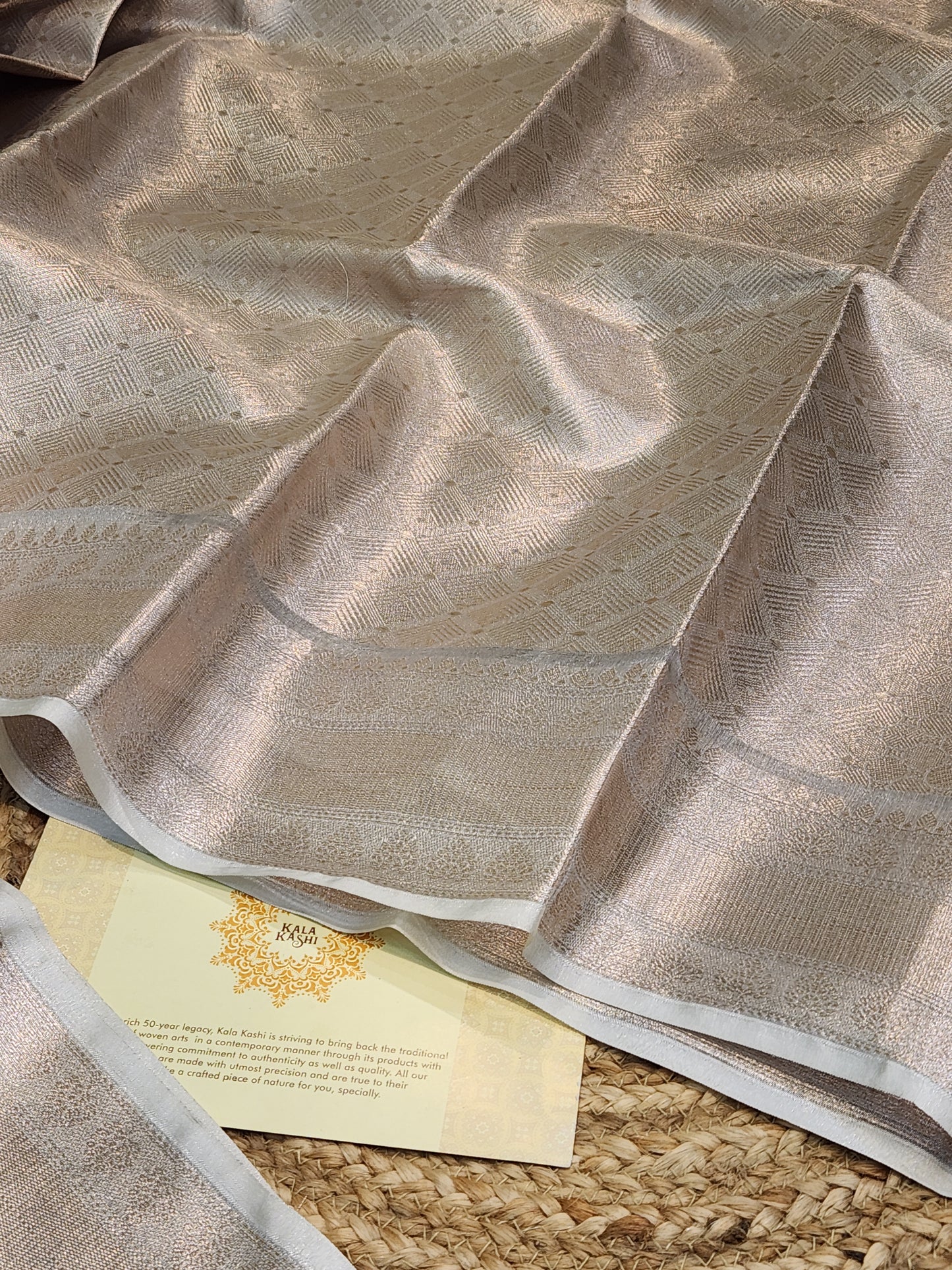 TISSUE SILK BROCADE SAREE