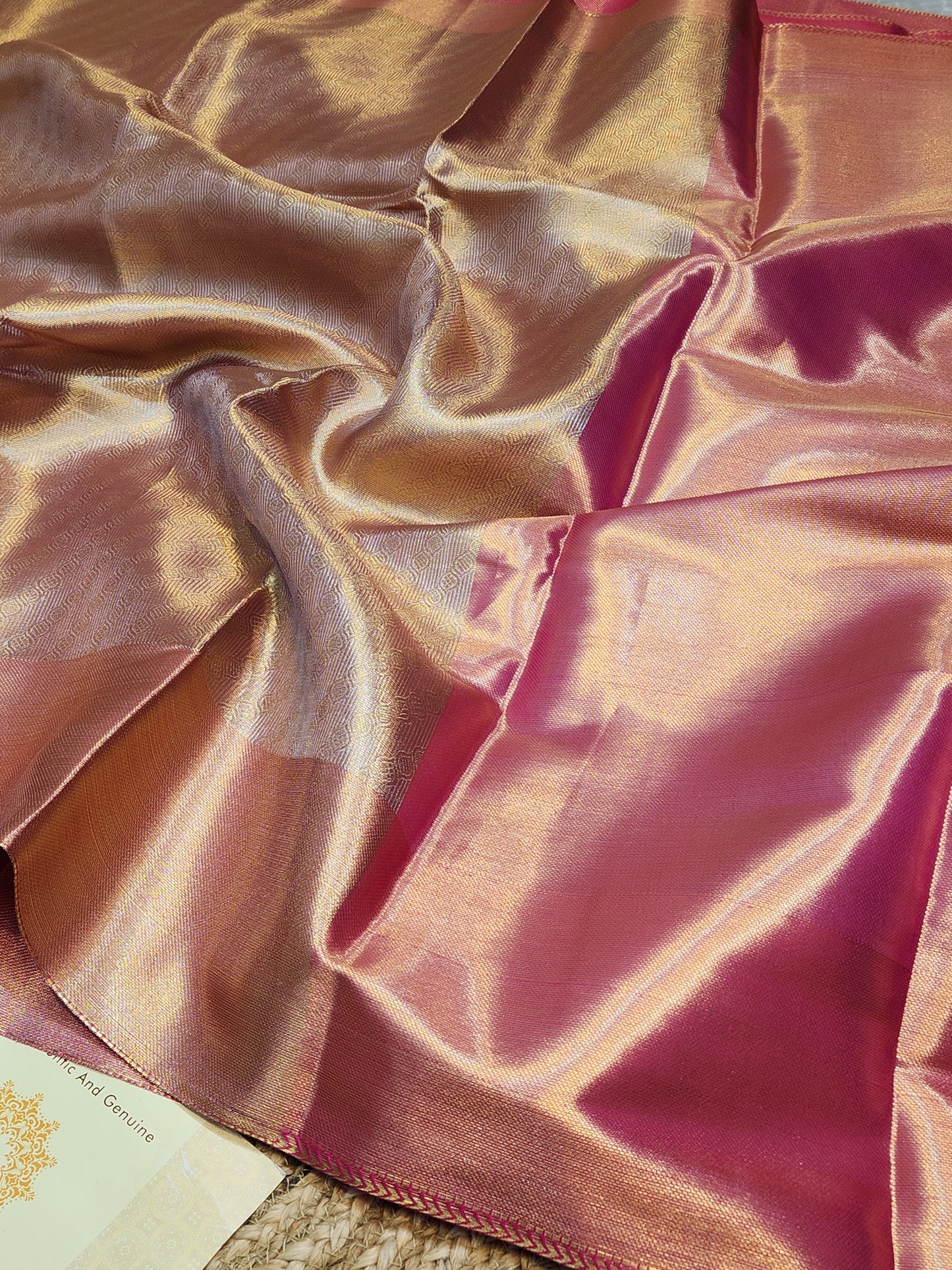 TISSUE SILK BROCADE SAREE