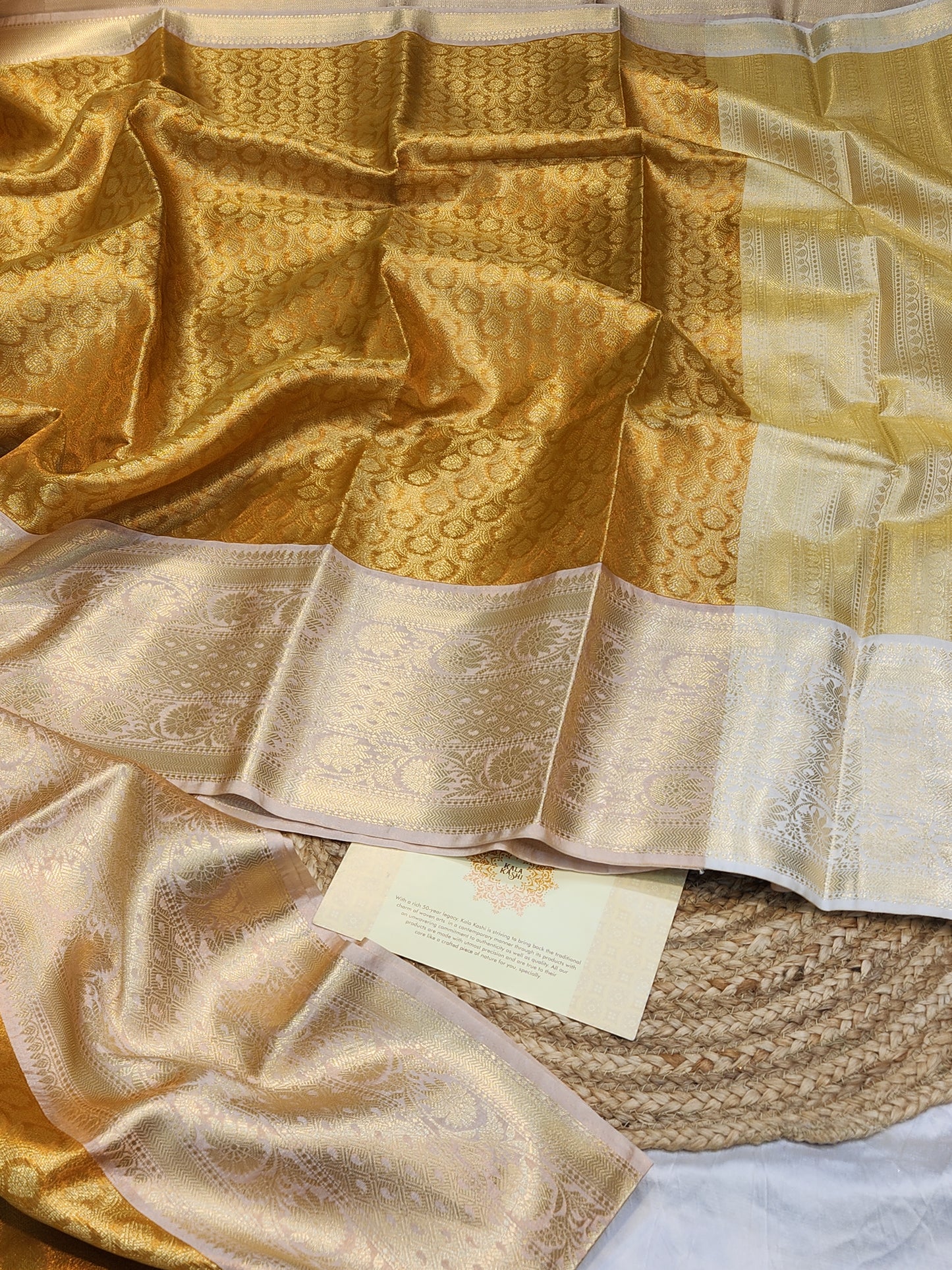 TISSUE SILK BROCADE SAREE