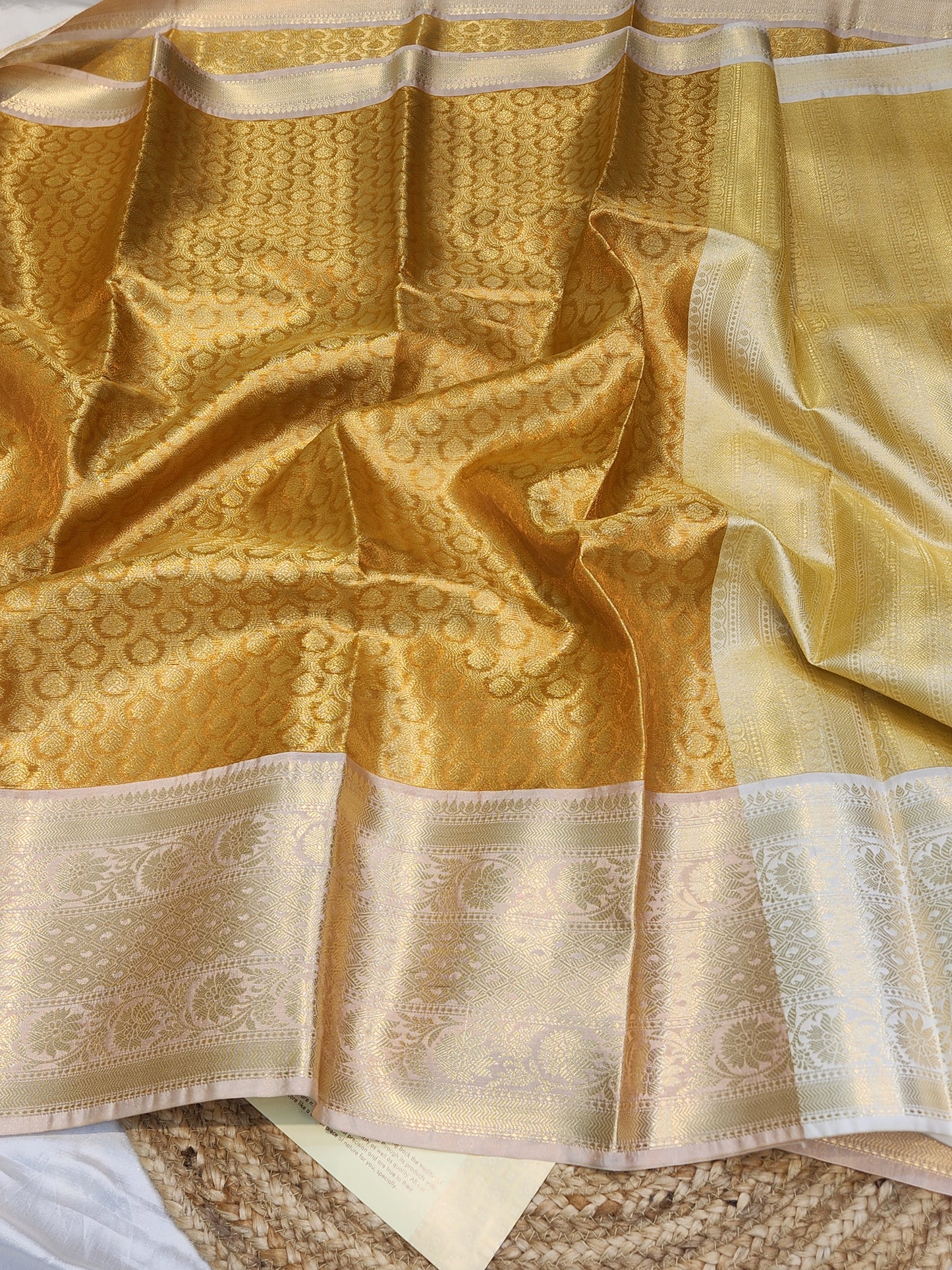 TISSUE SILK BROCADE SAREE