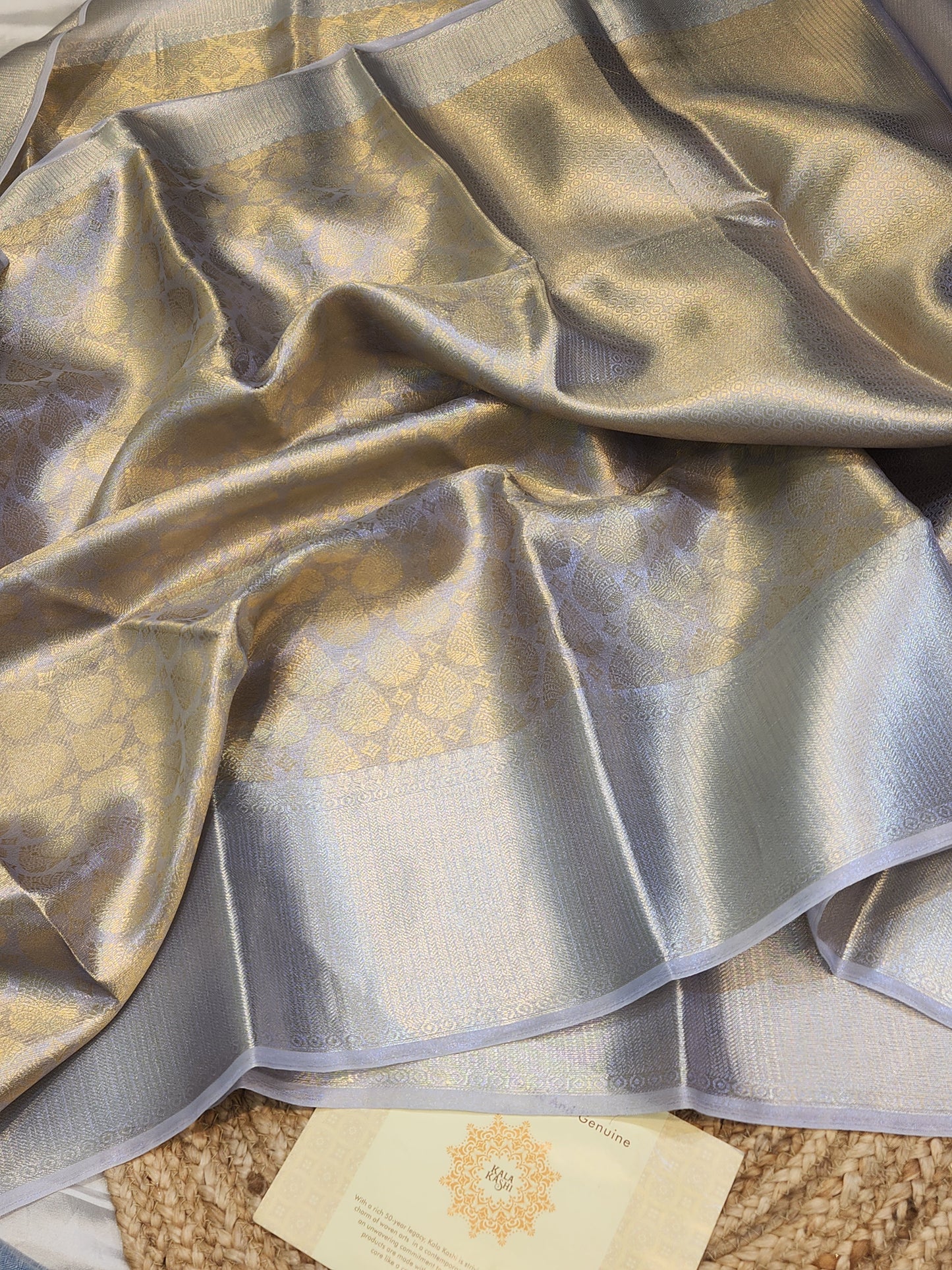TISSUE SILK BROCADE SAREE