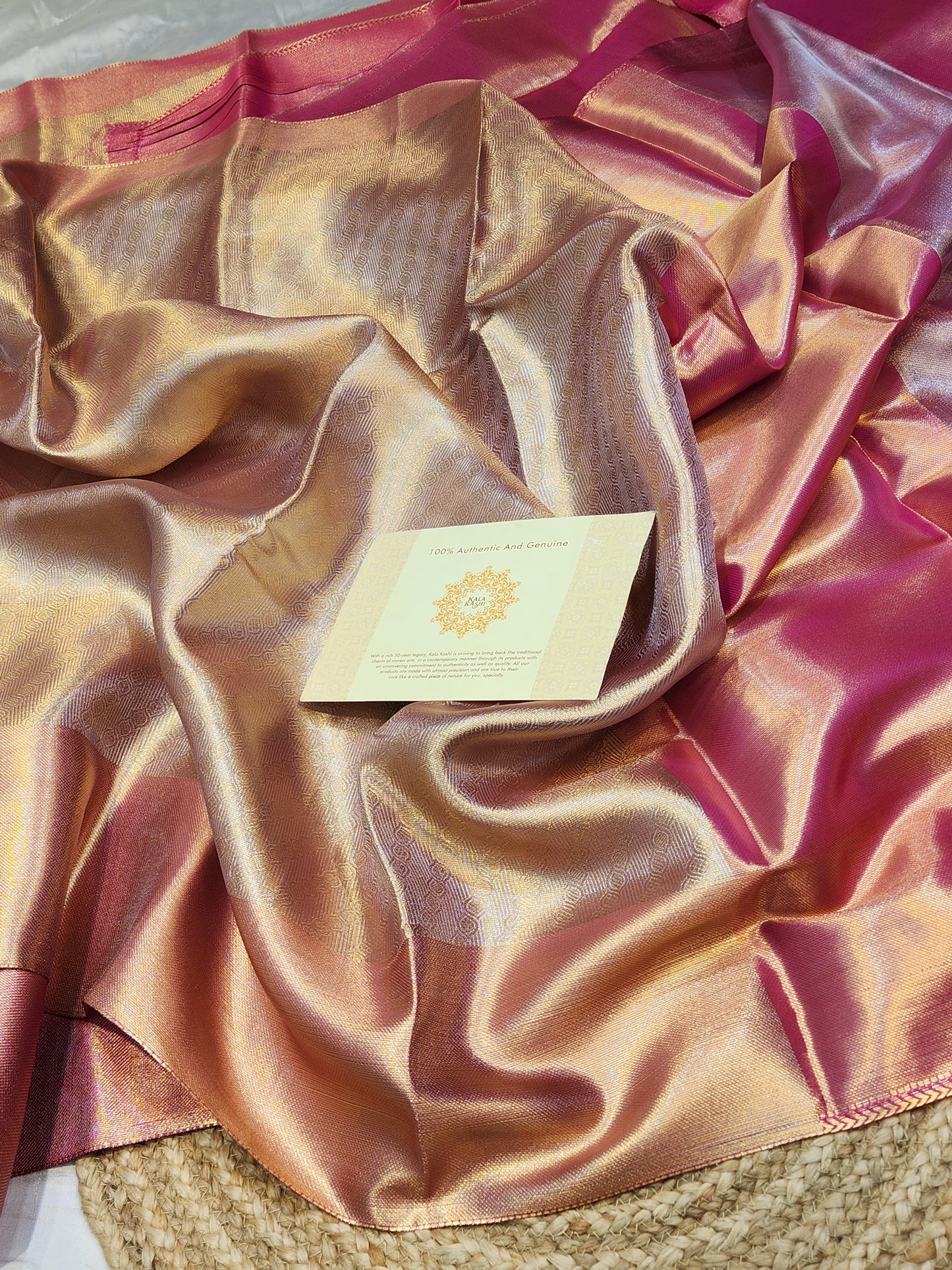 TISSUE SILK BROCADE SAREE