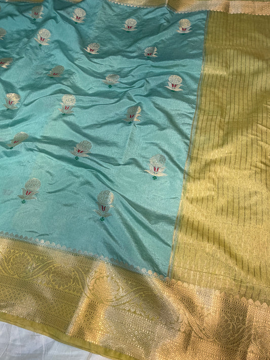 Raw Mango Silk Saree