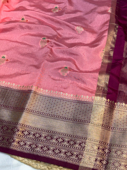 Raw Mango Silk Saree