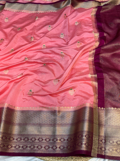 Raw Mango Silk Saree