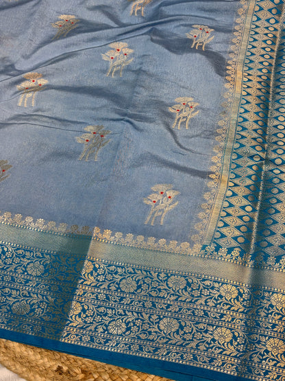 Raw Mango Silk Saree