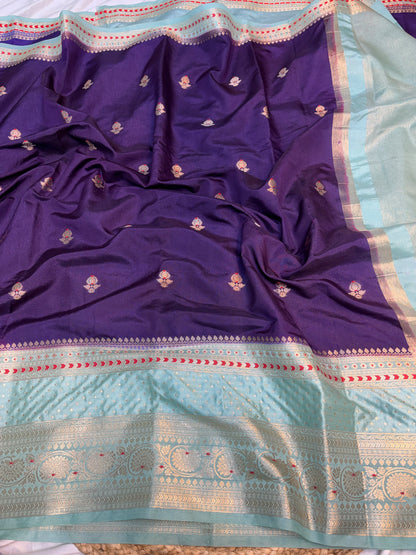 Raw Mango Silk Saree