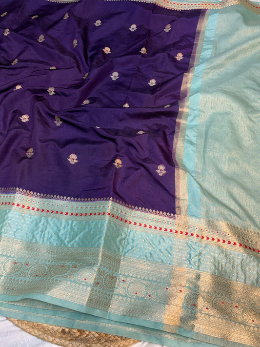 Raw Mango Silk Saree