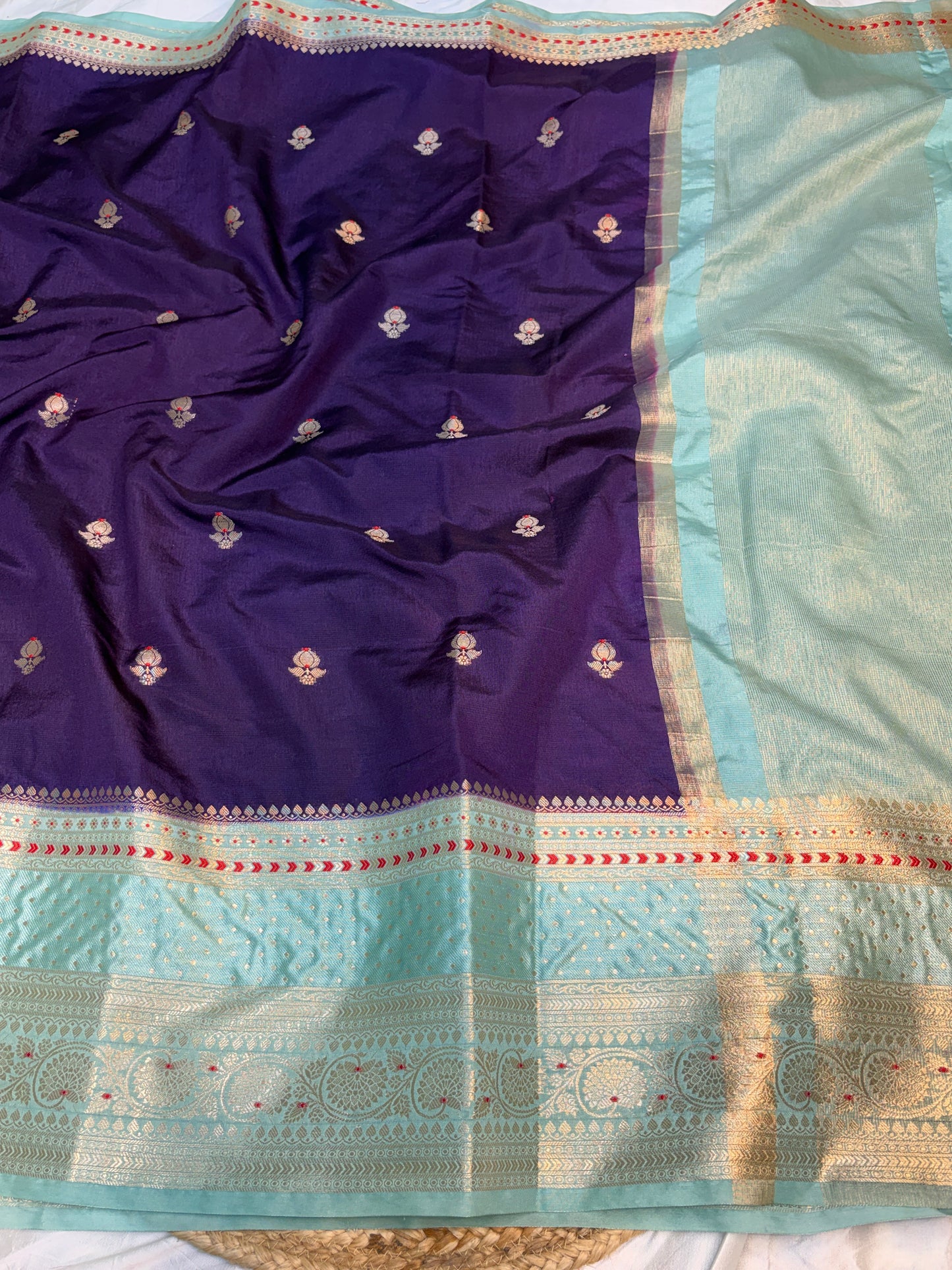 Raw Mango Silk Saree
