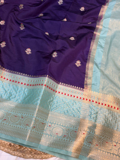 Raw Mango Silk Saree