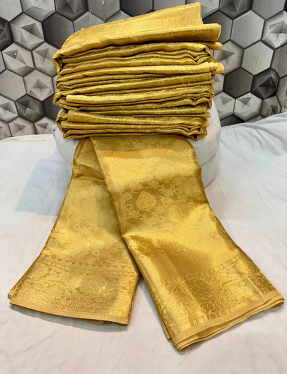 KEERTHY SURESH MAM INSPIRED TISSUE SILK SAREE