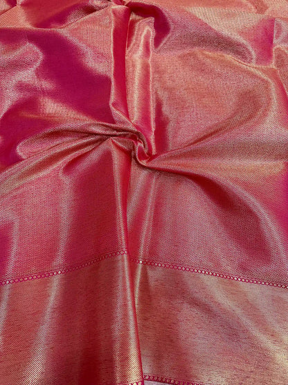 JYOTHIKA MAM INSPIRED PREMIUM KANJIVARAM TISSUE SILK SAREE