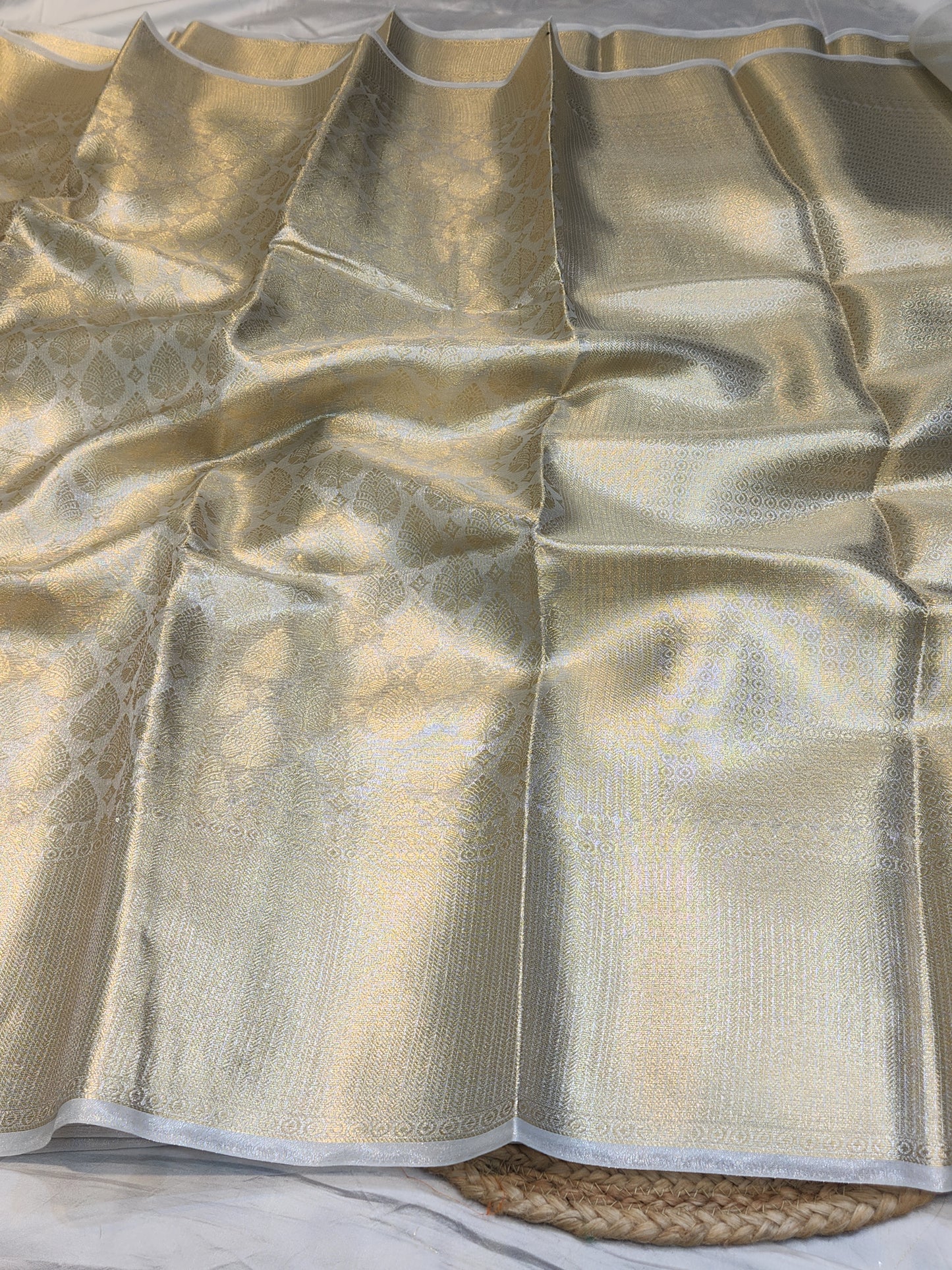TISSUE SILK BROCADE SAREE