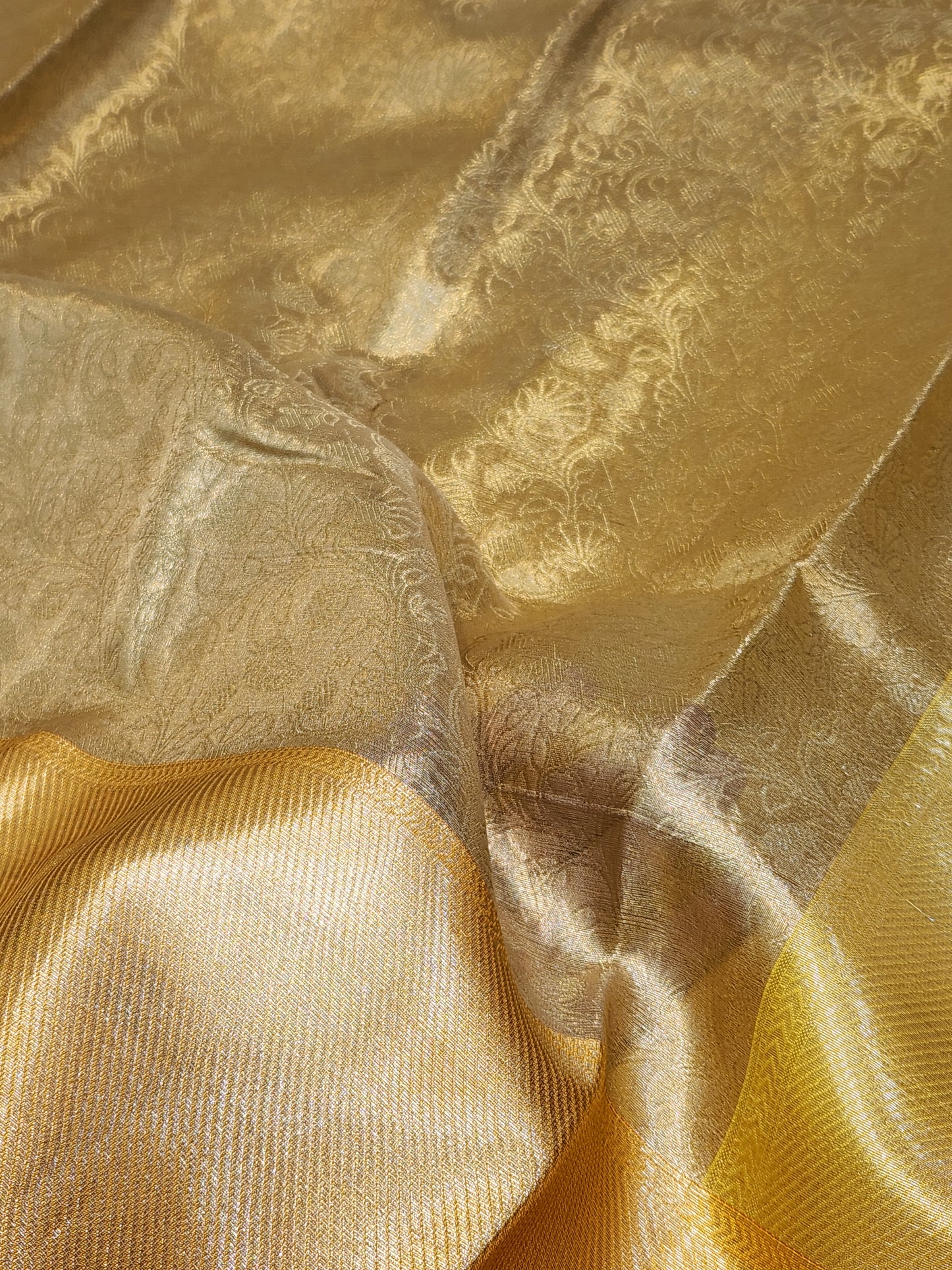 TISSUE BANARASI SILK ZARI WEAVING SAREE