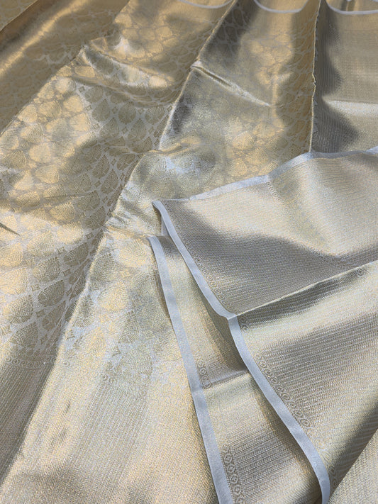 TISSUE SILK BROCADE SAREE
