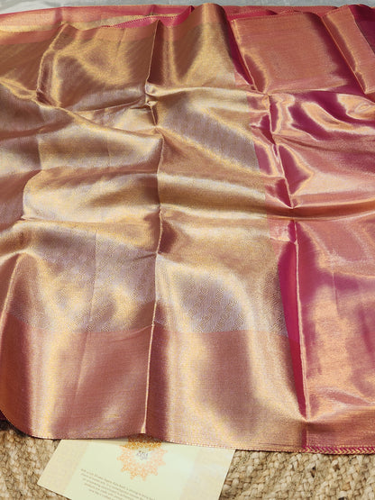 TISSUE SILK BROCADE SAREE