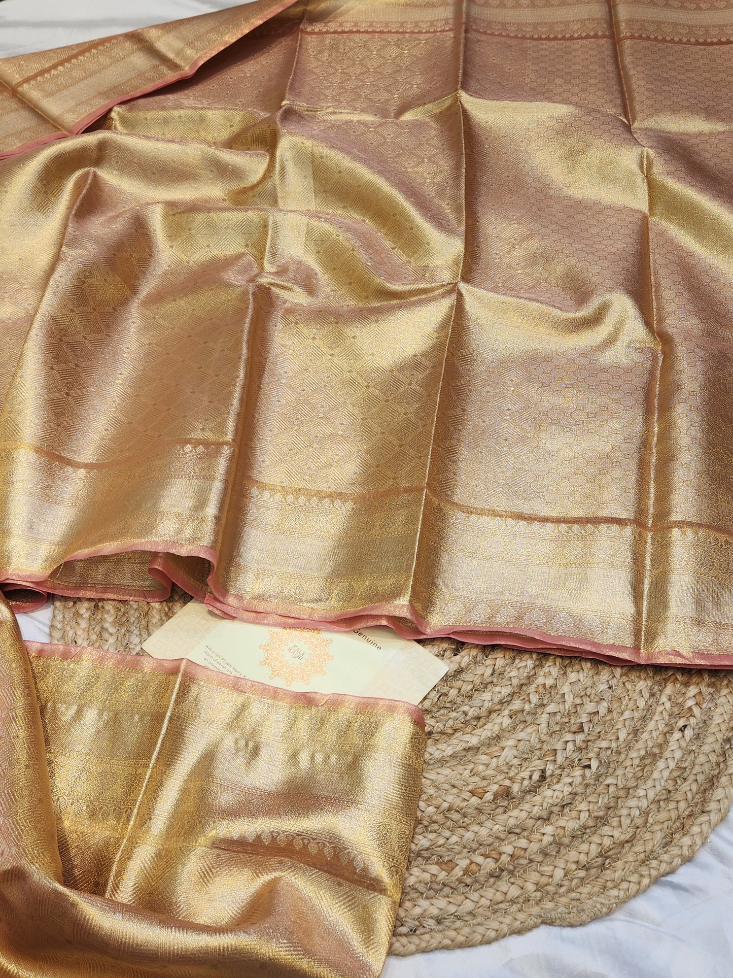TISSUE SILK BROCADE SAREE