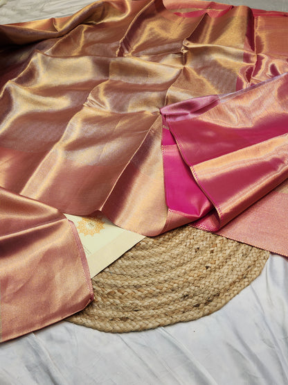 TISSUE SILK BROCADE SAREE