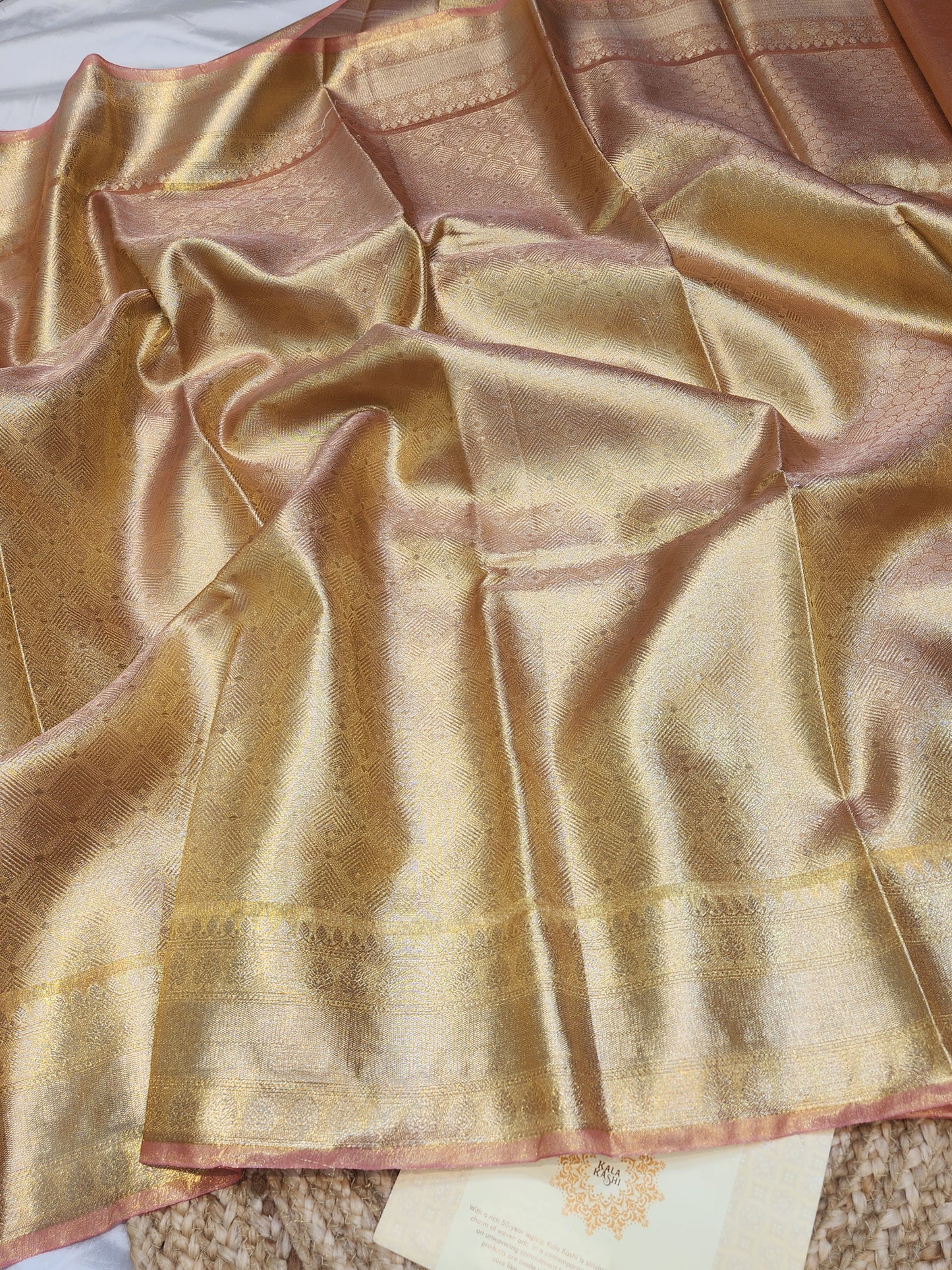 TISSUE SILK BROCADE SAREE