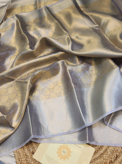 TISSUE SILK BROCADE SAREE