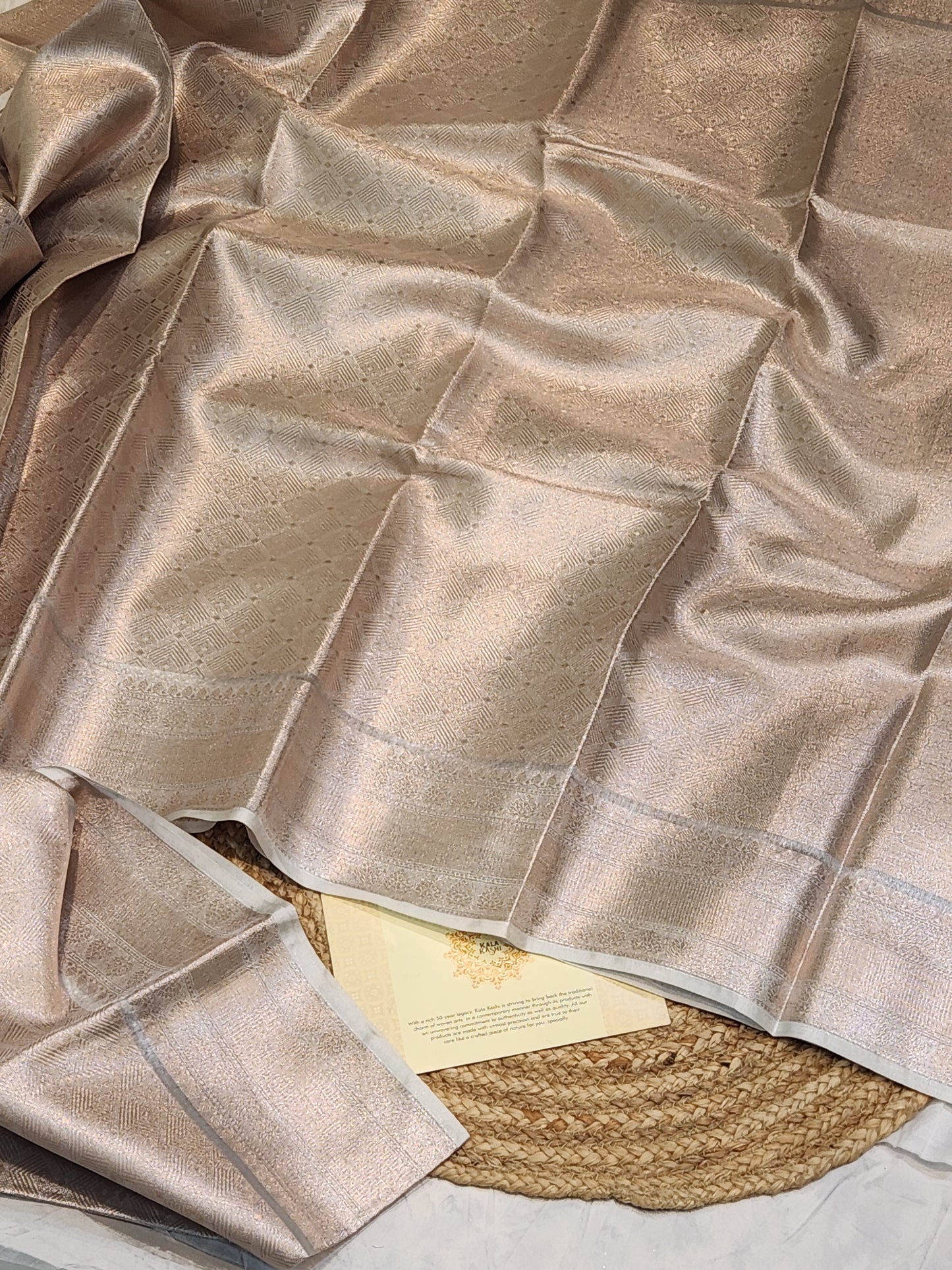 TISSUE SILK BROCADE SAREE