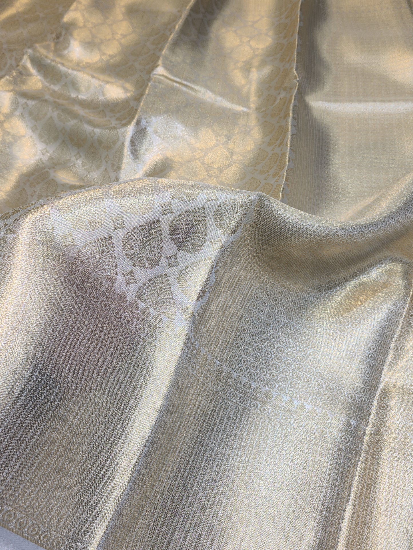 TISSUE SILK BROCADE SAREE